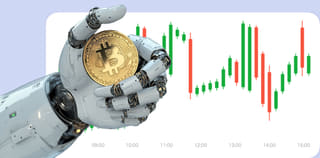Dashboard-visning av Djerv Vekstnaden sin kryptovaluta-børs plattform